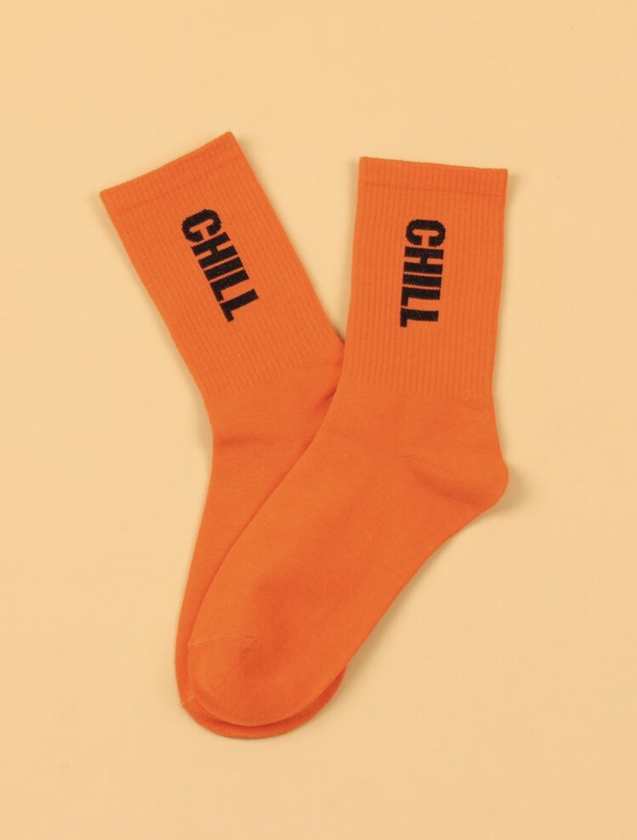 Cozy Chill Letter Socks (Fall Edition)