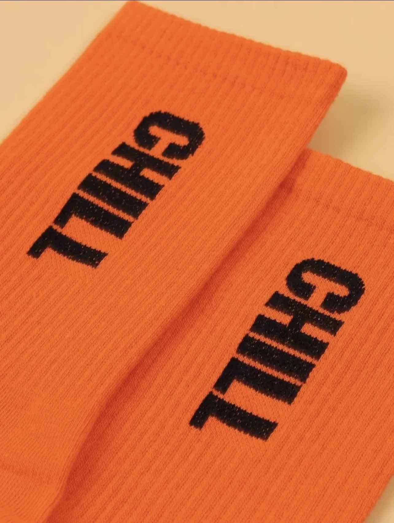 Cozy Chill Letter Socks (Fall Edition) — alternate