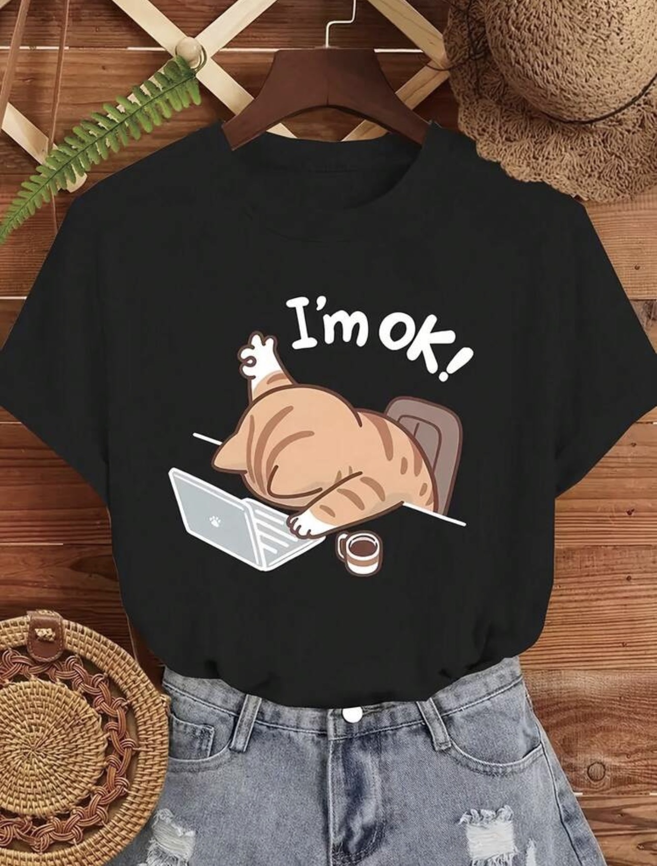 Casual “I’m OK” Unisex Tee