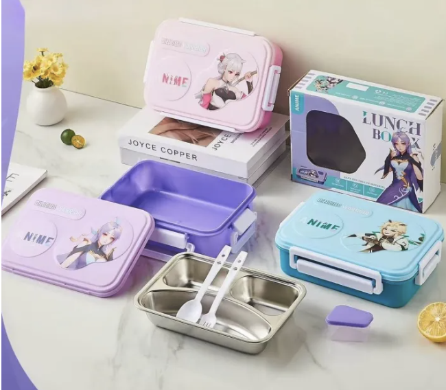 Imported Chen Dragon Stainless Steel Lunch Box