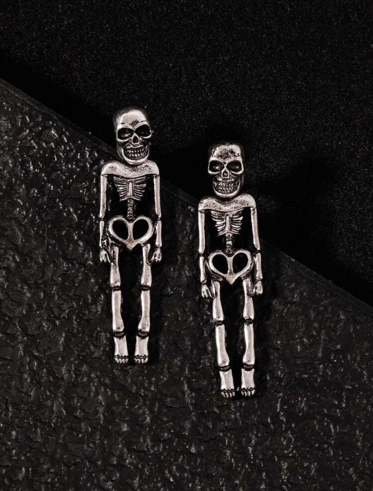 Skeleton Stud Earrings — alternate